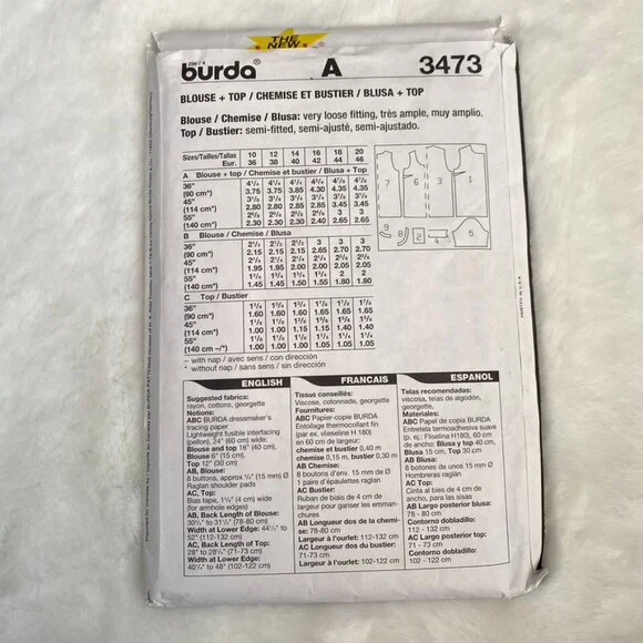 2 Burda Sewing Patterns - Picture 5 of 5